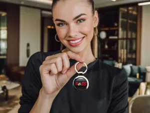 Portachiavi Personalizzato Pro Logo Premium S